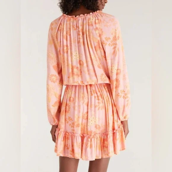 Z Supply Montecito Floral Dress In Sunkist Floral. Size Large GUC - Picture 14 of 14